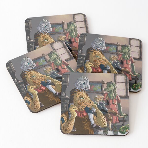 Item preview, Dragonborn Family Portrait designed and sold by Selfmaiden.