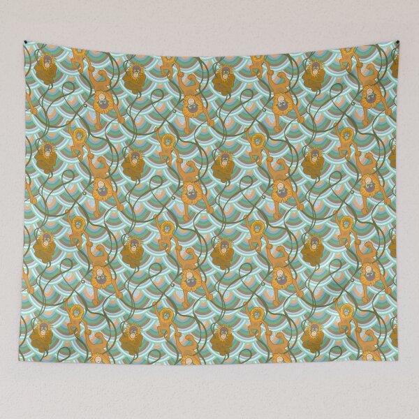 Item preview, Orangutan apes in the jungle designed and sold by Leanne  Nowell.