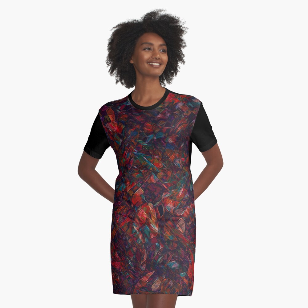 Aperçu de l'œuvre Robe t-shirt créée et vendue par oduchossoir.