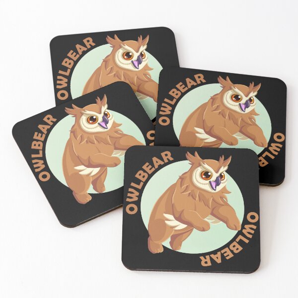 Item preview, Owlbear Logo designed and sold by Geobat.