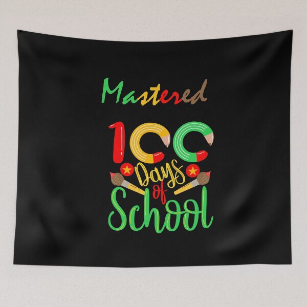 Item preview, "Mastered 100 School Days T-Shirt 1" designed and sold by AI-volution.