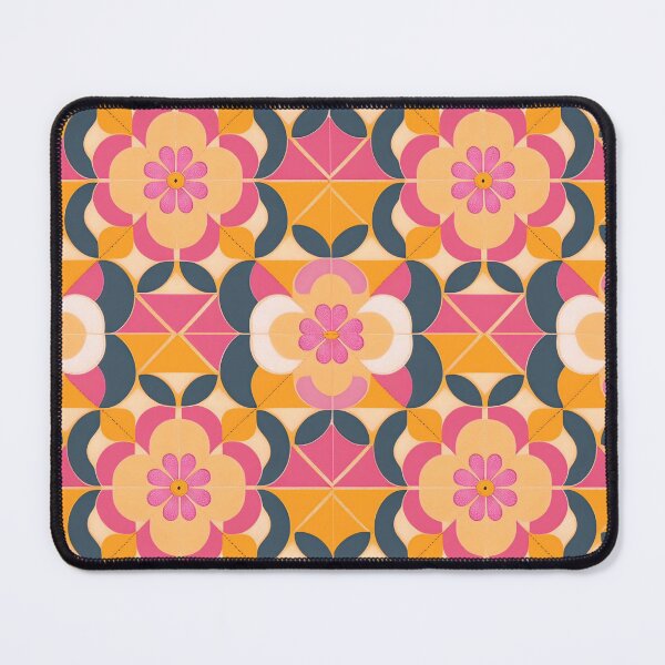 Item preview, Retro Repeat Floral designed and sold by Dana Roper.