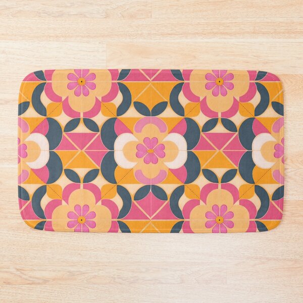 Item preview, Retro Repeat Floral  designed and sold by Dana Roper.