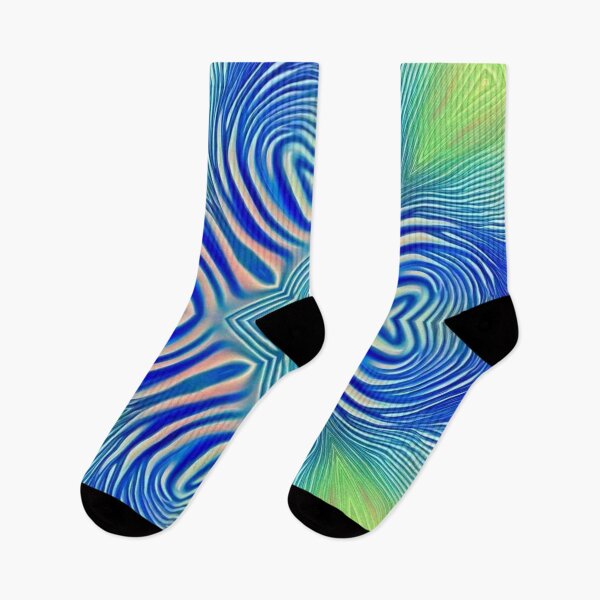 Item preview, Kaleidoscopic Sea waves Design designed and sold by Owl-o-the-wisp.