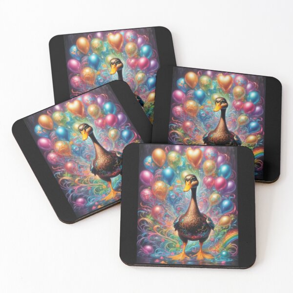 Item preview, Duck Loves Beautiful  Balloons  designed and sold by BotunPeony.