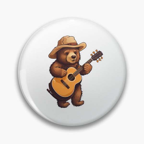 Item preview, Country bear jamboree with brown hat singing a song  designed and sold by Socool101.