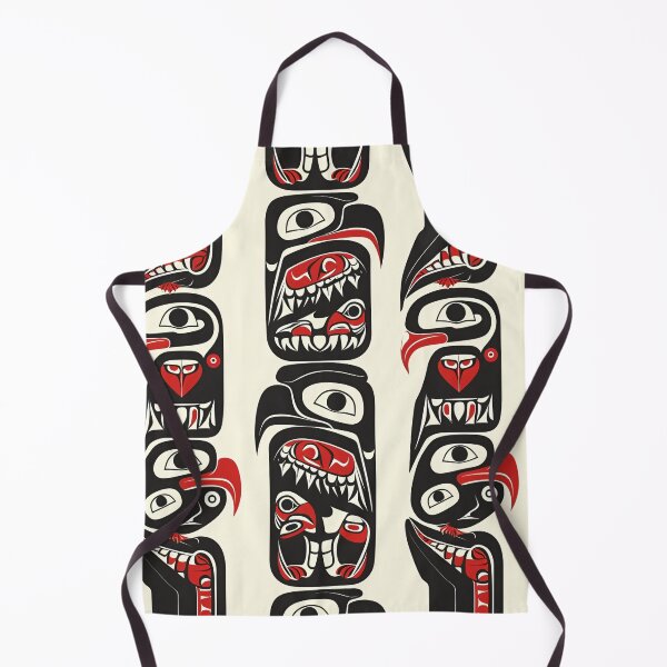 Item preview, Tribal Totems: Bold Haida Art Pattern designed and sold by Sir Meow Meow.
