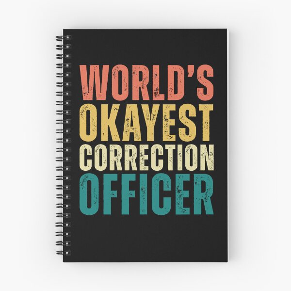 Item preview, World's Okayest Correction Officer designed and sold by kamrankhan.
