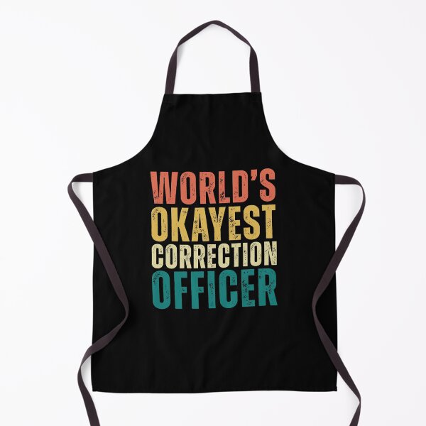 Item preview, World's Okayest Correction Officer designed and sold by kamrankhan.