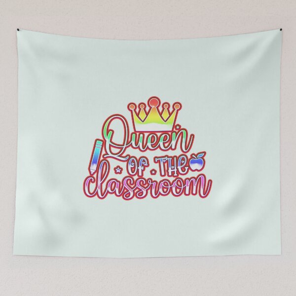 Item preview, Queen of The Classroom Teacher designed and sold by franktact.