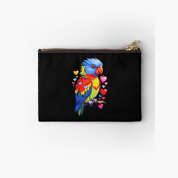 Item preview, Watercolor Cute Rainbow Lorikeet, Cute Birds, colorful Bird, Beautiful birds,  designed and sold by deluxelion.