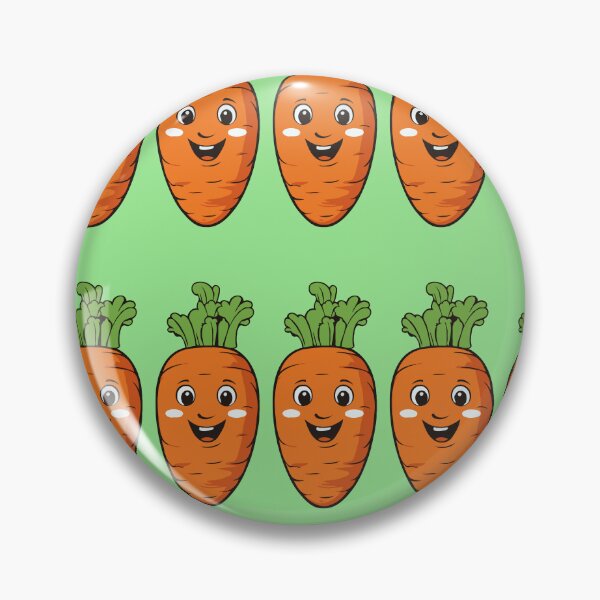 Item preview, Cute Kids Carrot Pattern designed and sold by RockBeeDesigns.