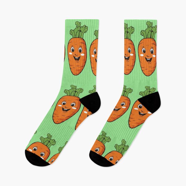 Item preview, Cute Kids Carrot Pattern designed and sold by RockBeeDesigns.
