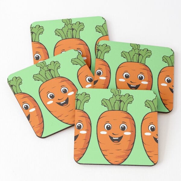 Item preview, Cute Kids Carrot Pattern designed and sold by RockBeeDesigns.