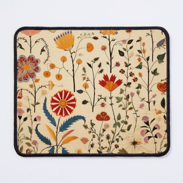 Item preview, Uzbekistan Carpet Nim Embroidery designed and sold by GrinGalore.