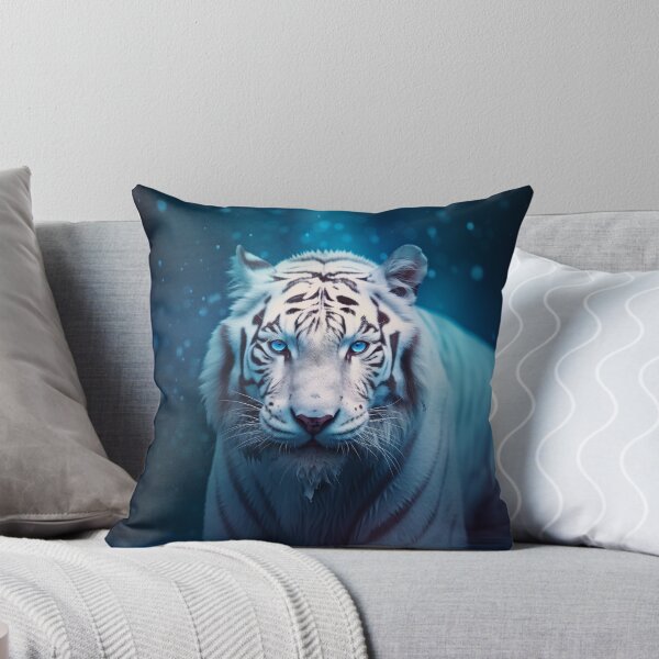 Item preview, Inner Strength Unleashed | White Tiger in Light designed and sold by FairX.