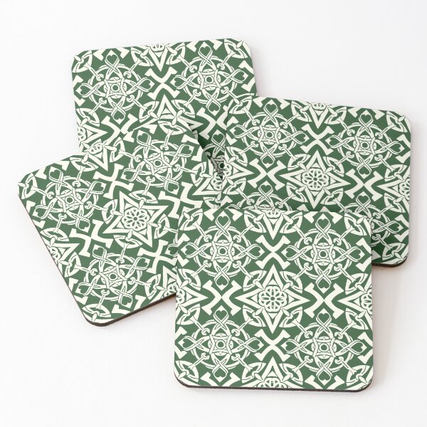 Item preview, Celtic Knotwork Garden: Lush Irish Lattice Pattern designed and sold by Sir Meow Meow.