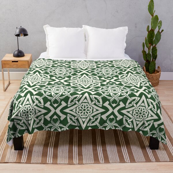 Item preview, Celtic Knotwork Garden: Lush Irish Lattice Pattern designed and sold by Sir Meow Meow.
