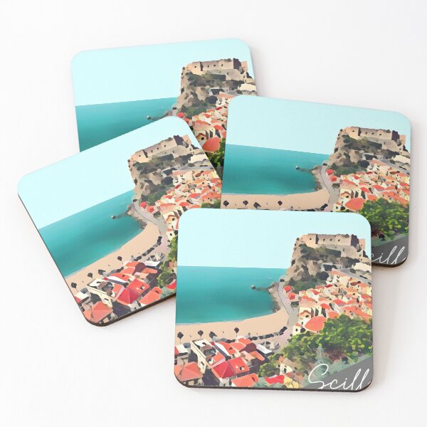 Item preview, Italian Castle by the Sea designed and sold by Leufia.