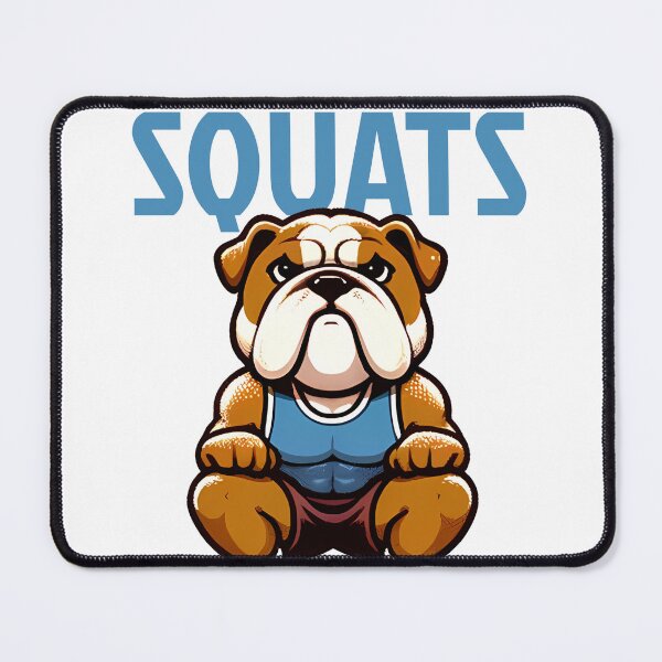 Item preview, Sniffing Out Squats: English Bulldog Edition designed and sold by Purrformance.