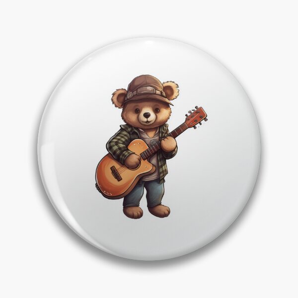 Item preview, Country bear jamboree with brown hat and guitar  designed and sold by Socool101.