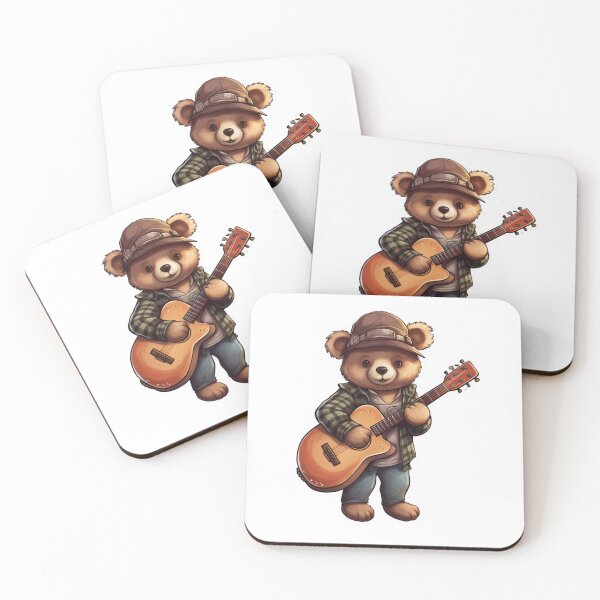 Item preview, Country bear jamboree with brown hat and guitar  designed and sold by Socool101.