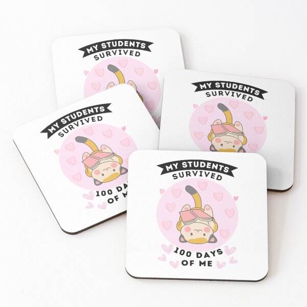 Item preview, My Students Survived 100 Days Of Me Teacher Cat Gift  designed and sold by SlocifieShop.