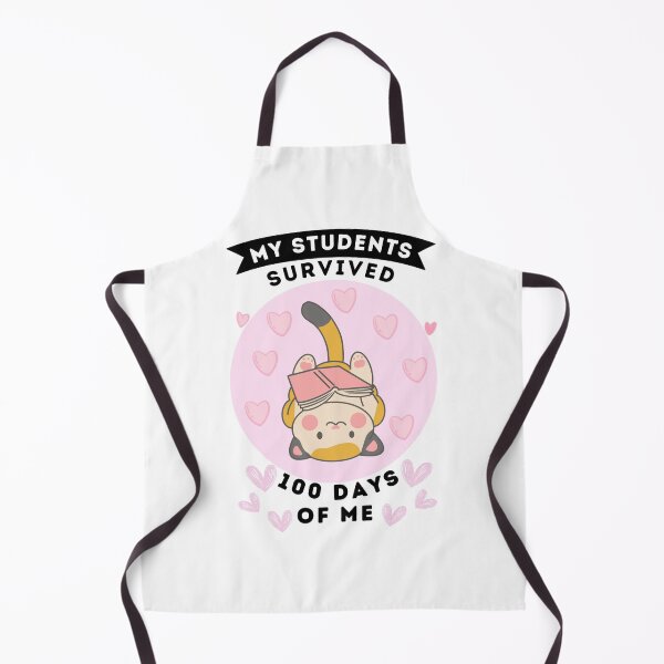 Item preview, My Students Survived 100 Days Of Me Teacher Cat Gift designed and sold by SlocifieShop.