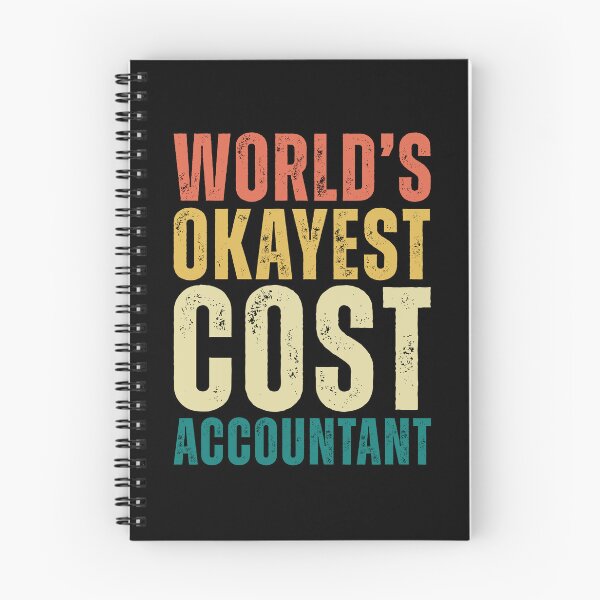 Item preview, Retro World's Okayest Cost Accountant designed and sold by kamrankhan.