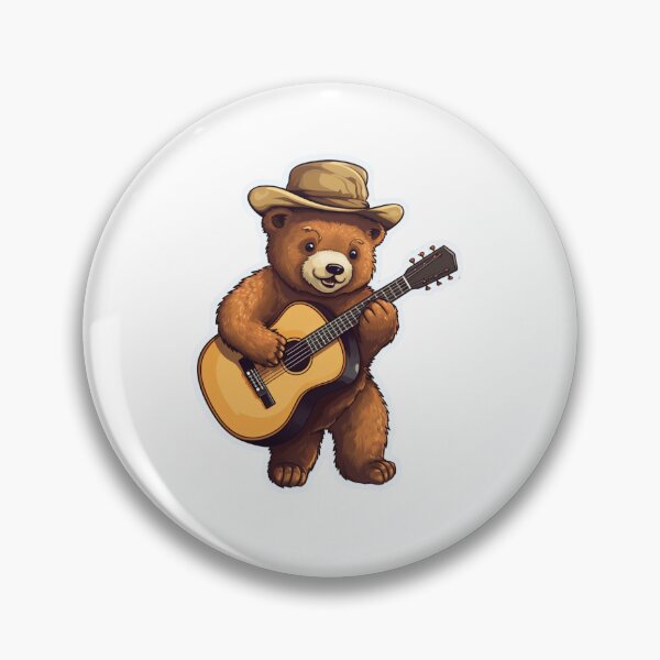Item preview, Country bear jamboree with acoustic guitar  designed and sold by Socool101.