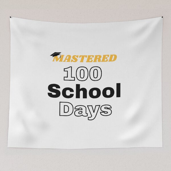 Item preview, "Mastered 100 School Days T-Shirt 4" designed and sold by AI-volution.