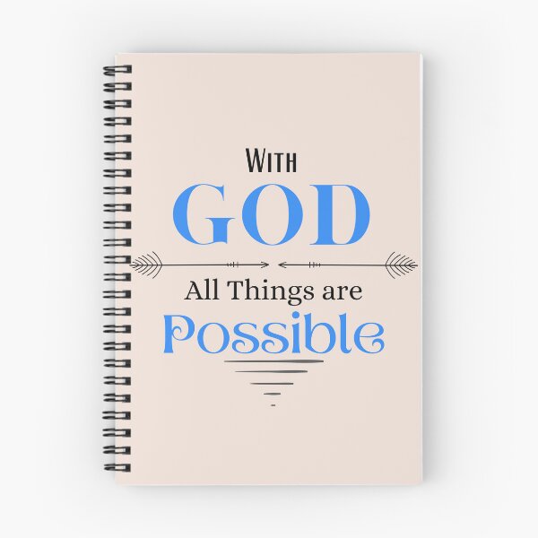 Item preview, With God all things are Possible designed and sold by Tripp Art Studio.