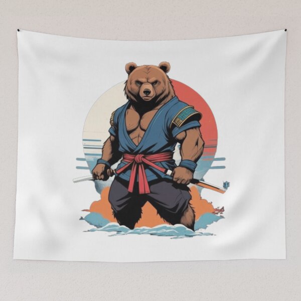 Item preview, Samurai bear designed and sold by Shtex.