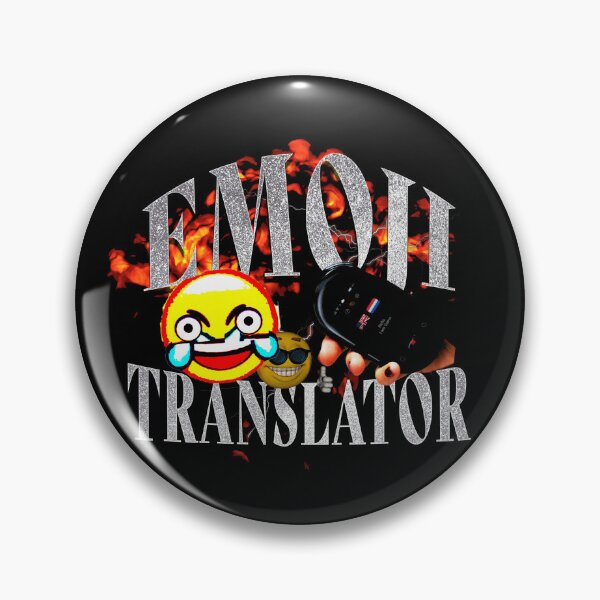 Item preview, Cursed Emoji Translator | Funny Meme Quote | Meme designed and sold by AngryBlackDog.
