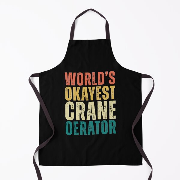Item preview, Retro  World's Okayest Crane Operator designed and sold by kamrankhan.