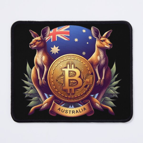 Item preview, B i t c o i n - Decentralised Dreaming Down Under designed and sold by Takin-Thepiss.