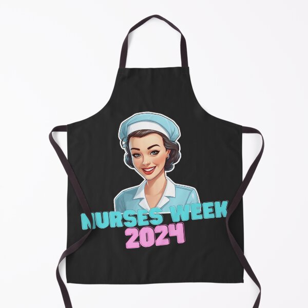 Item preview, Smiling retro nurse nurses week 2024 designed and sold by SmileshareShop.