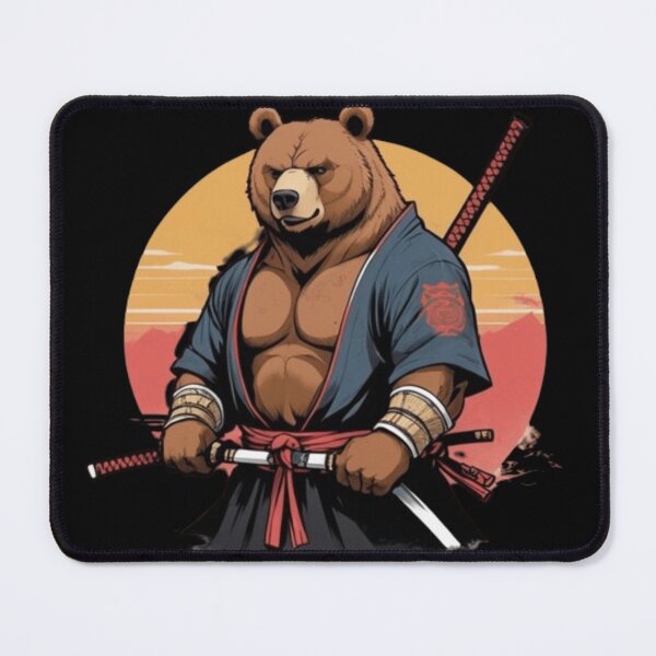 Item preview, Vintage samurai bear designed and sold by Shtex.