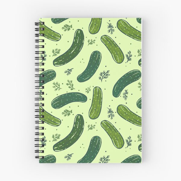 Item preview, Hand Drawn Dill Pickle Pattern designed and sold by tanyadraws.