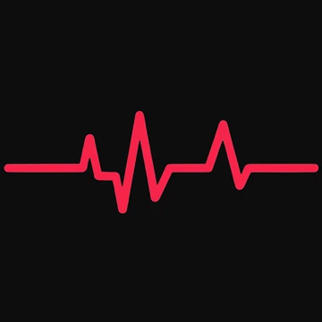 Artwork thumbnail, Pink Heartbeat ; Pattern by PatternInArt