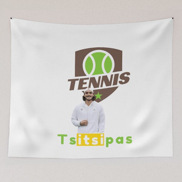 Item preview, Stefanos Tsitsipas' Epic Journey to Tennis Glory! designed and sold by LunaLoop.