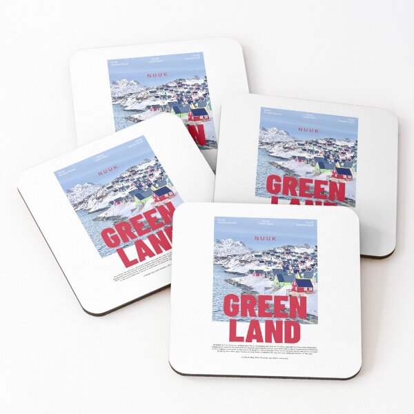 Item preview, Nuuk Greenland Colourful Houses By The Bay Movie Poster designed and sold by GraTEEtude.