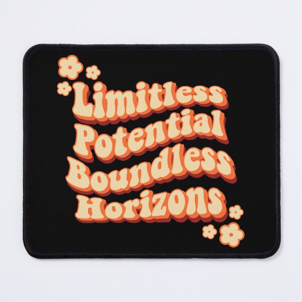 Item preview, Limitless Potential Boundless Horizons - Motivational inspiring Quote designed and sold by Unitepeople.