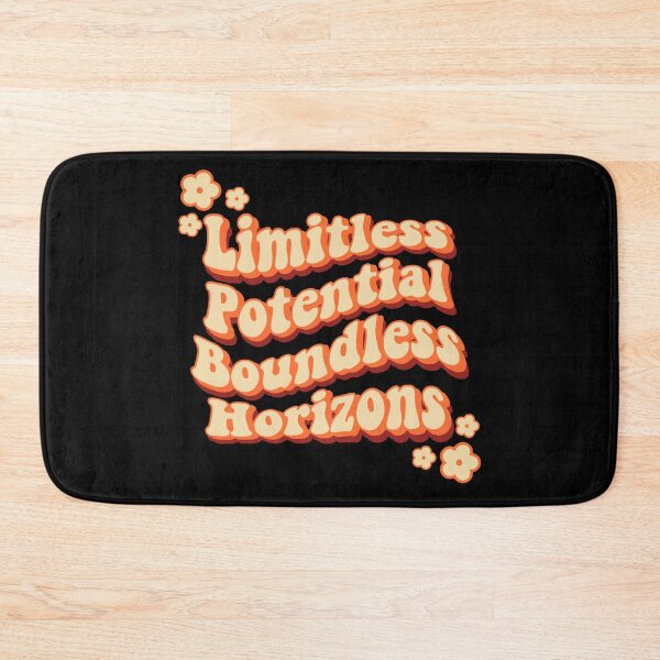 Item preview, Limitless Potential Boundless Horizons - Motivational inspiring Quote designed and sold by Unitepeople.