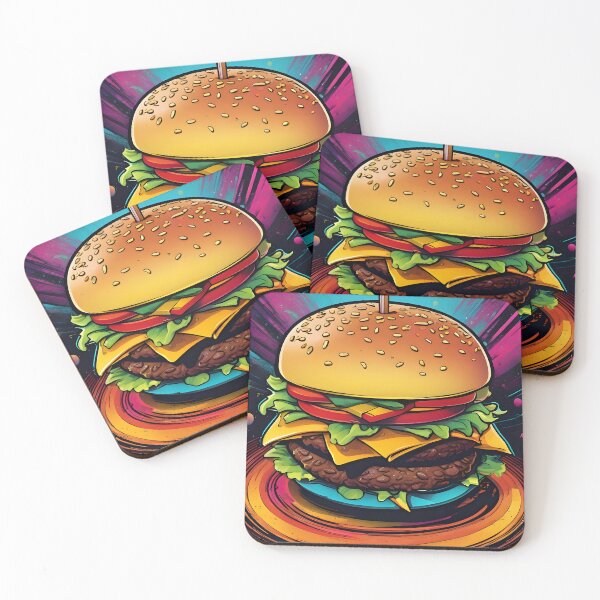 Item preview, Delicious Cheeseburger Graffiti Art designed and sold by TheArtOfPat.