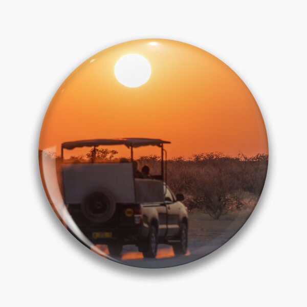 Item preview, Namibia. Etosha National Park. Driving into Sunrise.  designed and sold by vadim19.