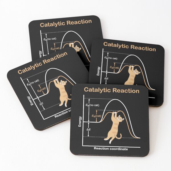 Item preview, Catalytic Reaction (for dark backgrounds) designed and sold by Science Lab Designs.