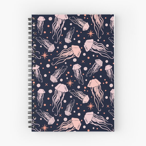 Item preview, Jellyfish space starry ocean pattern designed and sold by Emoke Horvath.