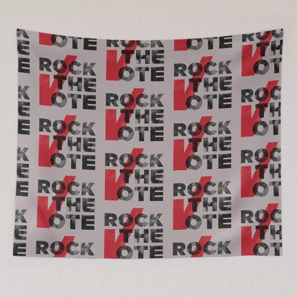 Item preview,  Vote (Rock the Vote) designed and sold by Tripp Art Studio.