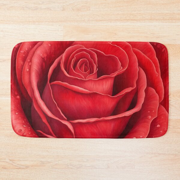 Item preview, A Beautiful Close-Up Artistic Abstract of Red Rose Petals designed and sold by taiche.